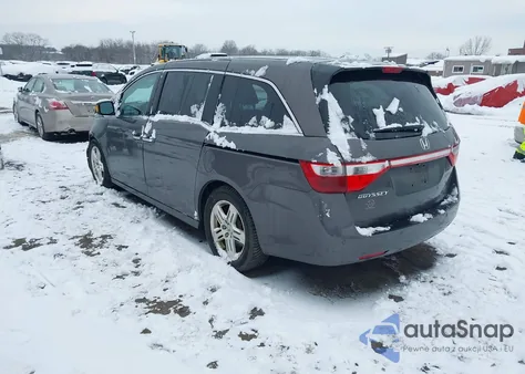 2012 Honda Odyssey Touring/Touring Elite z USA, uszkodzony, nr VIN 5FNRL5H97CB133309